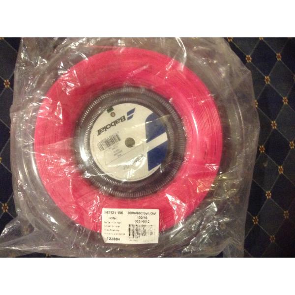 Synthetic gut reel